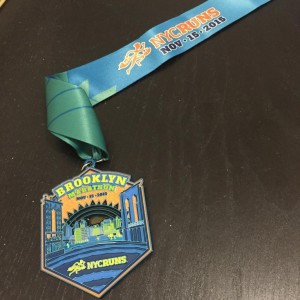 Brooklyn Marathon Medal